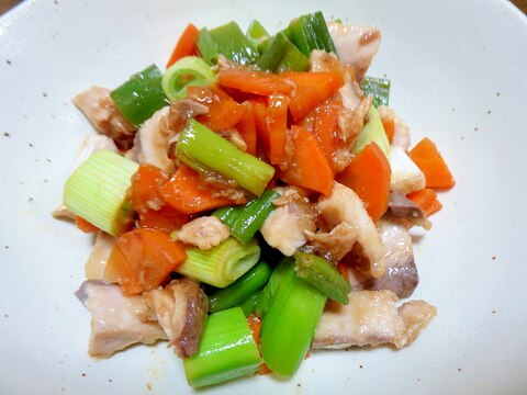 焼き魚と野菜の甘酢和え